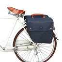 【中古】【未使用・未開封品】Tourbon ダブル サイクリング バイク 自転車 パニエバッグ リアラック用 (防水キャンバス ロールアップ)