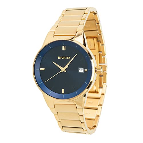 楽天AJIMURA-SHOP【中古】【未使用・未開封品】Invicta Women's Specialty Gold-Tone Steel Bracelet & Case Quartz Blue Dial Analog Watch 29492