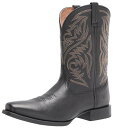 【中古】【未使用・未開封品】ARIAT メンズ スポーツ ヘルズマン ウエスタンブーツ, ブラックディアタン。, 11
