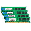 yÁzygpEJizRasalas (TX) DDR2 800 PC2-6400 8GB DDR2Lbg (4~2GB) DDR2-800 Udimm 2GB DDR2 RAM 2RX8 1.8V CL6 mECC obt@Ȃ fX