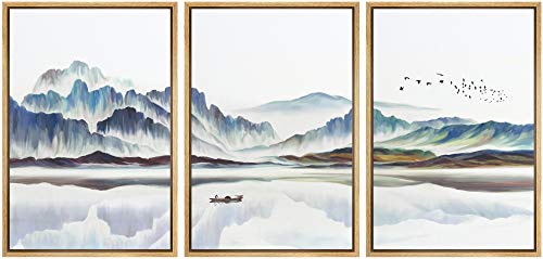 【中古】【未使用・未開封品】NWT フレーム付きウォールアートプリントセット 水彩画 山の風景 ボート 自然 荒野 イラスト モダンアート 素朴 カラフル パステル リビングルーム、ベッドルーム、オフィス用 - 16インチx24インチx3インチ ナチュラル【メーカー名】【メーカー型番】【ブランド名】NWT ポスター・イラスト, ポスター　風景, カテゴリー別 【商品説明】NWT フレーム付きウォールアートプリントセット 水彩画 山の風景 ボート 自然 荒野 イラスト モダンアート 素朴 カラフル パステル リビングルーム、ベッドルーム、オフィス用 - 16インチx24インチx3インチ ナチュラル【注意】こちらは輸入品となります。当店では初期不良に限り、商品到着から7日間は返品を 受付けております。こちらは当店海外ショップで一般の方から買取した未使用・未開封品です。買取した為、中古扱いとしております。他モールとの併売品の為、完売の際はご連絡致しますのでご了承ください。ご注文からお届けまで1、ご注文⇒ご注文は24時間受け付けております。2、注文確認⇒ご注文後、当店から注文確認メールを送信します。3、当店海外倉庫から当店日本倉庫を経由しお届けしますので10〜30営業日程度でのお届けとなります。4、入金確認⇒前払い決済をご選択の場合、ご入金確認後、配送手配を致します。5、出荷⇒配送準備が整い次第、出荷致します。配送業者、追跡番号等の詳細をメール送信致します。6、到着⇒出荷後、1〜3日後に商品が到着します。　※離島、北海道、九州、沖縄は遅れる場合がございます。予めご了承下さい。お電話でのお問合せは少人数で運営の為受け付けておりませんので、メールにてお問合せお願い致します。営業時間　月〜金　10:00〜17:00お客様都合によるご注文後のキャンセル・返品はお受けしておりませんのでご了承下さい。