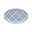 【中古】【未使用・未開封品】小さな楕円形大皿-Transatlantica。(2)