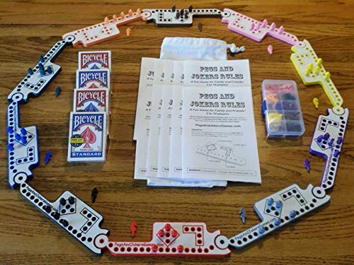 【中古】【未使用・未開封品】Pegs and Jokers トラベルサイズ コンパクトゲームセット (2~10人)【メーカー名】【メーカー型番】【ブランド名】Games by 3D ボードゲーム, アナログゲーム, ゲーム, おもちゃ_2column, 2189602051 game, New Year, ゲーム, ボードゲーム・カードゲーム 【商品説明】Pegs and Jokers トラベルサイズ コンパクトゲームセット (2~10人)【注意】こちらは輸入品となります。当店では初期不良に限り、商品到着から7日間は返品を 受付けております。こちらは当店海外ショップで一般の方から買取した未使用・未開封品です。買取した為、中古扱いとしております。他モールとの併売品の為、完売の際はご連絡致しますのでご了承ください。ご注文からお届けまで1、ご注文⇒ご注文は24時間受け付けております。2、注文確認⇒ご注文後、当店から注文確認メールを送信します。3、当店海外倉庫から当店日本倉庫を経由しお届けしますので10〜30営業日程度でのお届けとなります。4、入金確認⇒前払い決済をご選択の場合、ご入金確認後、配送手配を致します。5、出荷⇒配送準備が整い次第、出荷致します。配送業者、追跡番号等の詳細をメール送信致します。6、到着⇒出荷後、1〜3日後に商品が到着します。　※離島、北海道、九州、沖縄は遅れる場合がございます。予めご了承下さい。お電話でのお問合せは少人数で運営の為受け付けておりませんので、メールにてお問合せお願い致します。営業時間　月〜金　10:00〜17:00お客様都合によるご注文後のキャンセル・返品はお受けしておりませんのでご了承下さい。