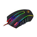 【中古】【未使用・未開封品】Redragon M990 Legend 24000 DPI High-Precision Programmable Laser Gaming Mouse for PC, MMO FPS, 16 Side Buttons, 5 Programmable User Pro