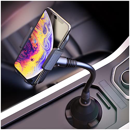 Bestrix 車載スマホホルダー カップホルダースマホマウント 車載 スマホ用カップホルダー iPhone Xs、XS MAX、XR、X、8、8Plus、7、7Plus、6、6P