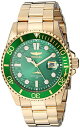 【中古】【未使用・未開封品】Invicta Men's Pro Diver Quartz Watch with Stainless Steel Strap, G...