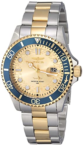 楽天AJIMURA-SHOP【中古】【未使用・未開封品】Invicta Men's Pro Diver Steel Bracelet & Case Quartz Champagne Dial Analog Watch 30022