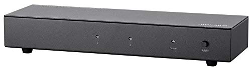 【中古】【未使用・未開封品】Monoprice 4K 2ポート DisplayPort 1.2A & USB 2.0 KVMスイッチ 2つのUSB 2.0データポートと過電流検出と保護付き