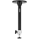 【中古】【未使用・未開封品】Ivosmart ミニプロジェクター天井マウントスタンド 耐荷重5kg 壁マウントブラケット ミニプロジェクターカメラ用 (ブラック...