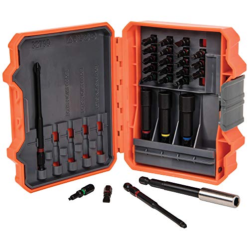 š̤ۡѡ̤ʡKlein Tools 32799 Impact Driver Bit Set, 26 Piece Nut Dr...