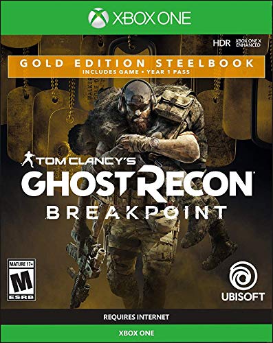 š̤ۡѡ̤ʡTom Clancy's Ghost Recon Breakpoint: Steelbook Gold Edit...