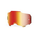【中古】【未使用・未開封品】100% ARMEGA ゴーグル交換レンズ - (レッドミラー)