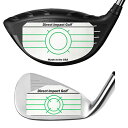 【中古】【未使用・未開封品】Direct Impact Golfによる正確なスイング分析とショットフィードバックのための超薄型ゴルフインパクトテープ ドライバー100枚+アイロンラベル10(4)