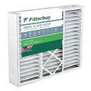 Filterbuy 20x25x5 エアフィルター MERV 13 Optimal Defense (1パック) プリーツHVAC AC 炉エアフィルター 交換用 Amana、BDP、Coleman、Electro