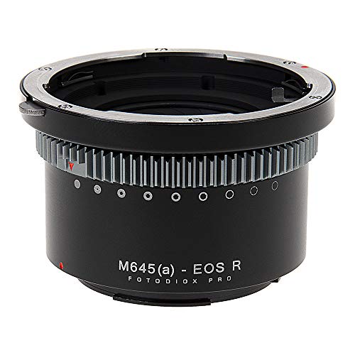 【中古】【未使用 未開封品】Fotodiox Pro Lens Mount Adapter Compatible with Mamiya 645 (M645) Mount AF/AF-D Lenses to Canon RF-Mount Camera