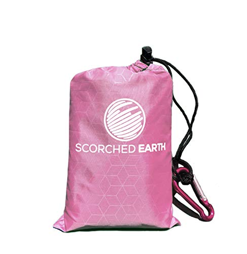 【中古】【未使用・未開封品】ScorchedEarth ポケットブランケット ビーチ アウトドア 旅行 キャンプ ハイキング ピクニックマット フェスティバル スポーツ 防水 砂防止 コン
