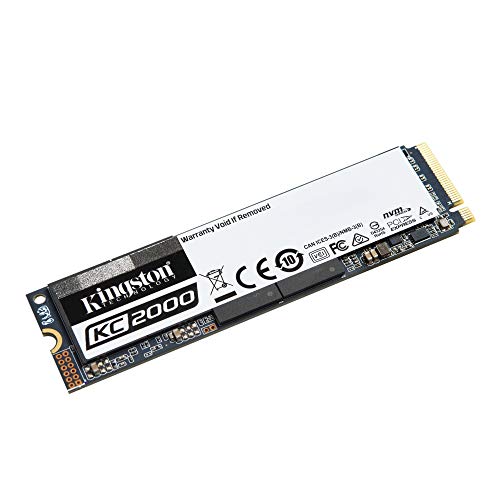 【中古】【未使用・未開封品】Kingston SSD KC2000 500GB M.2 2280 NVMe PCIe Gen 3.0 x 4 96層 3D TLC NAND採用 SKC2000M8/500G 5年保証(2.0)