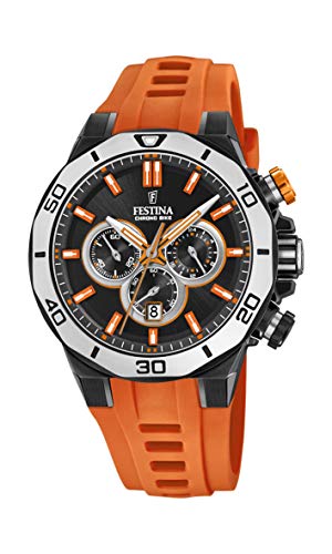 【中古】【未使用・未開封品】[男性用腕時計]Festina Unisex Adult Chronograph Quartz Watch with Silicone Strap F20450/2[並行輸入品]