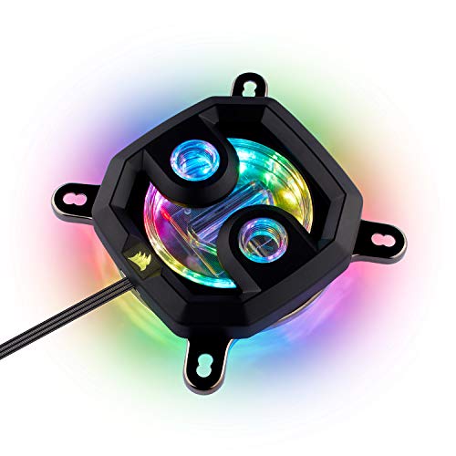 yÁzygpEJizCorsair Hydro XV[Y XC7 RGB CPUEH[^[ubN ʂɃAhXw\RGB LED16 \tgEFAΉ 1200/AM4