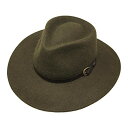 【中古】【未使用・未開封品】Borges & Scott HAT メンズ US サイズ: 58cm (Large) - (7 & 1/4 to 7 & 3/8) カラー: グリーン