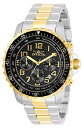 【中古】【未使用・未開封品】Invicta Specialty メンズ 45.5mm ステンレススチール ステンレススチール ブラックダイヤル クォーツ 30792