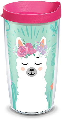 【中古】【未使用・未開封品】Tervis Llama Flora 断熱タンブラー ラップとフクシア旅行蓋 16オンス クリア 【中古】【未使用・未開封品】Tervis Llama Flora 断熱タンブラー ラップとフクシア旅行蓋 16オンス クリア