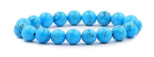 【中古】【未使用・未開封品】認定エネルギージェムストーン ストレッチブレスレット COA付き - 8mmビーズリストバンド 手首マラビーズ 祈りビーズ - 瞑想マラ - ヨガジュエリ