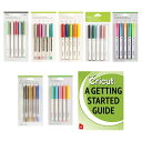 【中古】【未使用・未開封品】Cricut Machine バルクペンセット バラエティパック - DIYデザイン プロジェクトカード ステッカー グリッタージェルペン 細字 ミディアム カリ