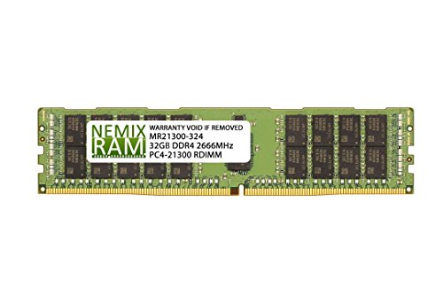 ����šۡ�̤���ѡ�̤�����ʡ�NEMIX RAM 32GB DDR4-2666 2Rx4 RDIMM Intel S2600KPF��
