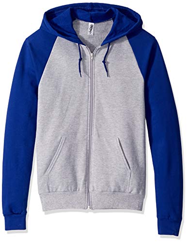 【中古】【未使用・未開封品】Marky G Apparel メンズ カリフォルニアフリース ジップ フード付きスウェットシャツ (3枚パック) ヘザーグレー/L S