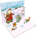 【中古】【未使用・未開封品】Lang Company 雪のインスピレーション ポップアップクリスマスカード