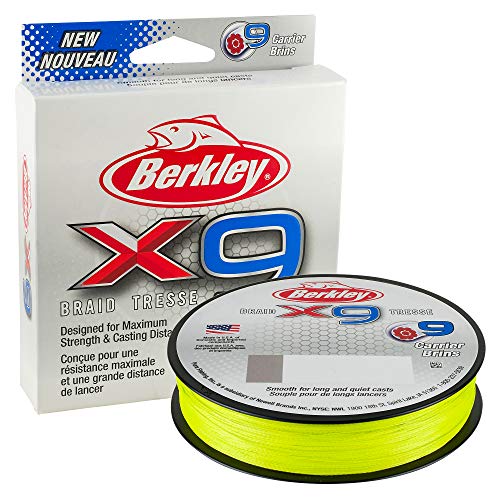 【中古】【未使用・未開封品】Berkley Jordan Lee x9 ブレイド 釣り糸 - X9BBK50-GG - 50ポンドテスト 2187ヤード