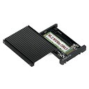 【中古】【未使用・未開封品】ICY DOCK ツールレス M.2 PCIe 3.0/4.0 NVMe SSD から 2.5インチ U.2 (SFF-8639) SSD コンバーター アダプター ヒートシンクカバー付き - EZConv(2)