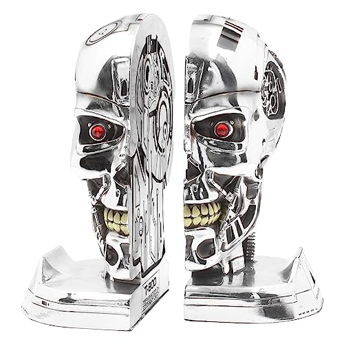 yÁzygpEJizTerminator 2 Bookends 18.5cm Figurine, Resin, Silver