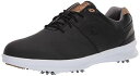 【中古】【未使用・未開封品】FootJoy メンズ 輪郭シリーズ ゴルフシューズ US サイズ: 7.5 Wide カラー: ブラック