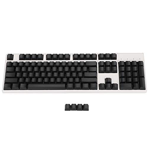 【中古】【未使用 未開封品】Blank Thick PBT OEM Profile 108 ANSI Keycaps for MX Switches Mechanical Keyboard (Black) 並行輸入品