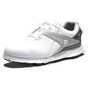 【中古】【未使用・未開封品】FootJoy メンズ Pro/Sl Boa ゴルフシューズ US サイズ: 7.5 カラー: ホワイト