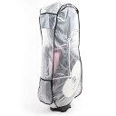 【中古】【未使用・未開封品】Cheng Yi Golf Bag Rain Cover,Waterproof PVC Clear Rain Cover for Golf Bag,Golf Bag Rain Protection Cover with Hood for Golf Push Carts.