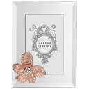 【中古】【未使用・未開封品】Olivia Riegel ローズゴールドボタニカクリスタルフォトフレーム(2)