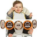 【中古】【未使用・未開封品】Big Dot of Happiness Gone Hunting 1st Birthday - I Am One - First Birthday ハイチェアバナー