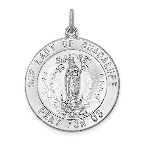 【中古】【未使用・未開封品】グアダルーペの聖母 「Pray For Us」の言葉 ラウンドクオーターサイズチ..