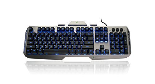 yÁzygpEJizIOGEAR Kaliber Gaming HVER Aluminum Gaming Keyboard, Black/Gray,GKB704L-BK [sAi]