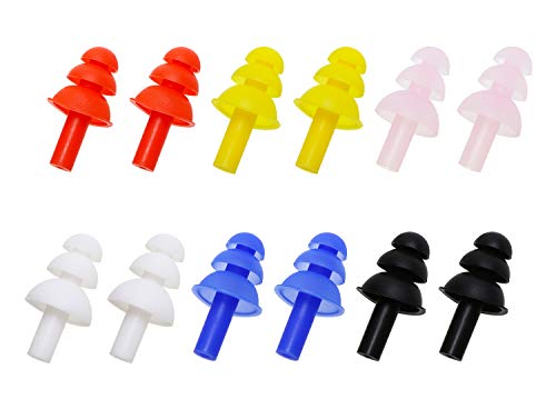 【中古】【未使用・未開封品】Tupalizy 再利用可能 ソフト フレキシブル シリコン 水泳用耳栓 防水 快適な耳栓 睡眠 シャワー 入浴 学習 コンサート 撮影 ノイズリダクション