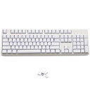 【中古】【未使用 未開封品】Blank Thick PBT OEM Profile 108 ANSI Keycaps for MX Switches Mechanical Keyboard (White) 並行輸入品