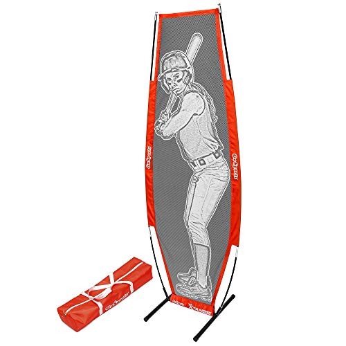 【中古】【未使用 未開封品】GoSports XTRAMAN ソフトボール ダミーバッター ピッチングトレーニング マネキン レッド