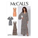 【中古】【未使用・未開封品】McCall's Patterns McCall's M7970A5 レディース アンクル丈ドレス サイズ6-14 裁縫パターン ホ...