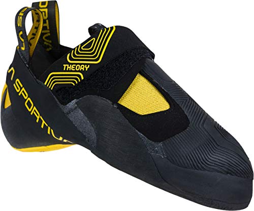 【中古】【未使用 未開封品】La Sportiva メンズ セオリー ロッククライミングシューズ, Black/Yellow, 7.5