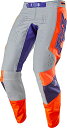 【中古】【未使用・未開封品】Fox Racing 360 Linc メンズ オフロードバイクパンツ - グレー/オレンジ / 36