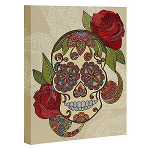 【中古】【未使用・未開封品】Deny Designs Valentina Ramos シュガースカル キャンバス 16" x 20" 15838-artca2