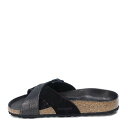 【中古】【未使用・未開封品】Birkenstock(ビルケンシュトック) レディース シエナサンダル 幅狭 US サイズ: 5-5.5 Narrow カラー: ブラック